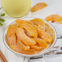Yellow Preserved Dried Peach Fruits
