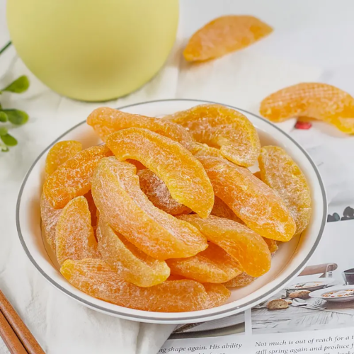 Yellow Preserved Dried Peach Fruits